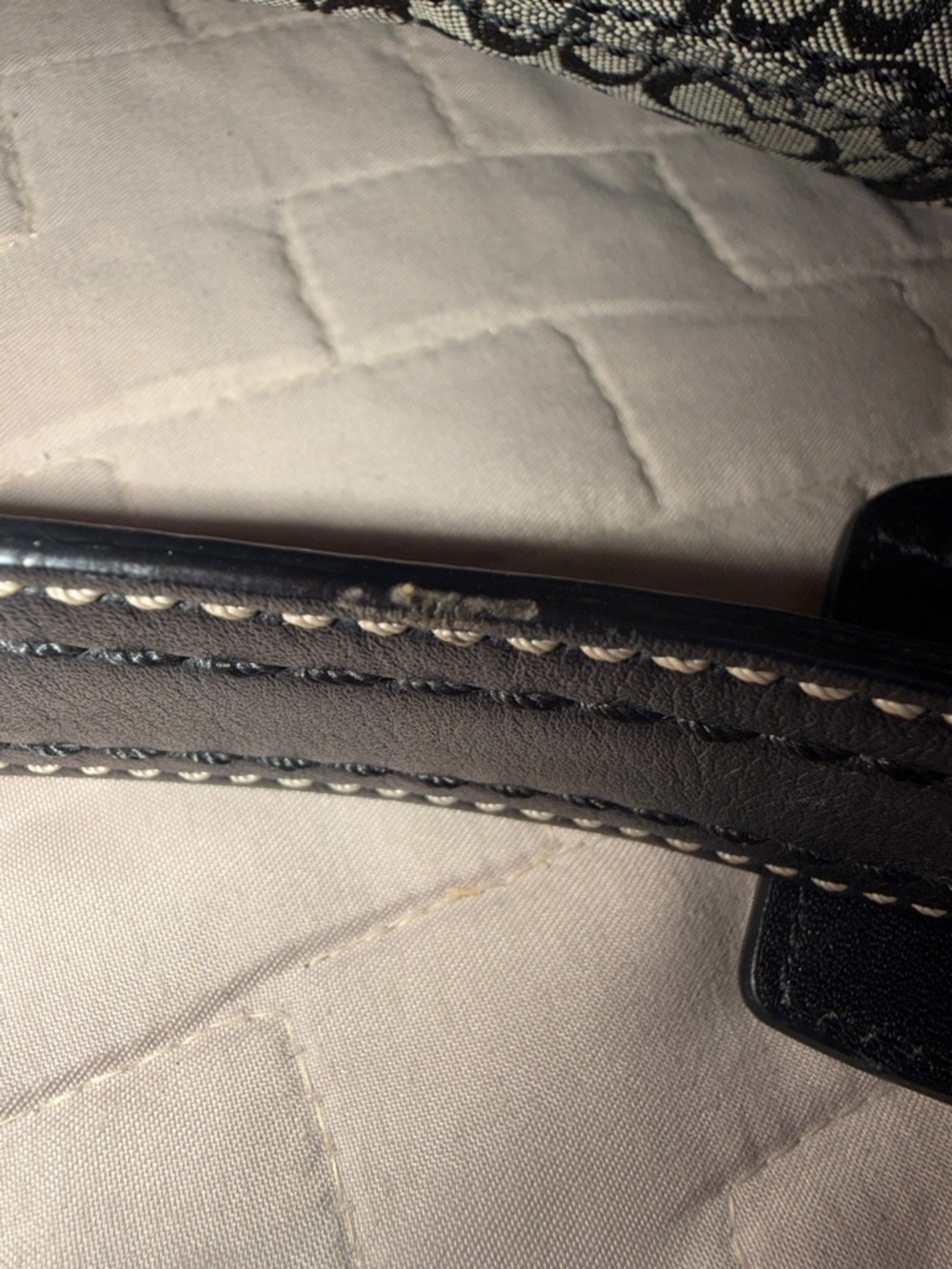 Vintage Coach SoHo Black Jacquard Signature Canvas Shoulder Bag F10926 - Picture 9 of 9